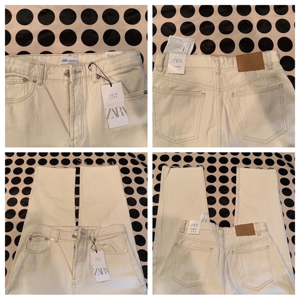 NWT Zara jeans size 8
High-rise Annkle length 
Inseam 26”
